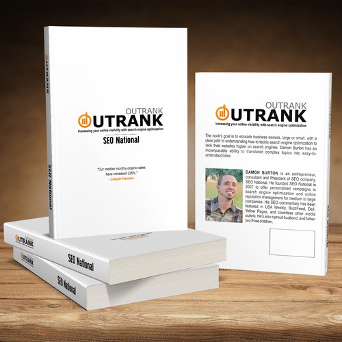 White book cover with the title 'Book Cover Design'