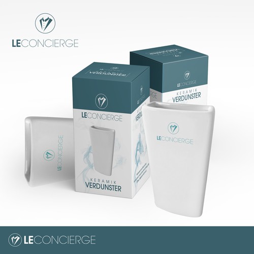 Professional packaging with the title 'Package Design'