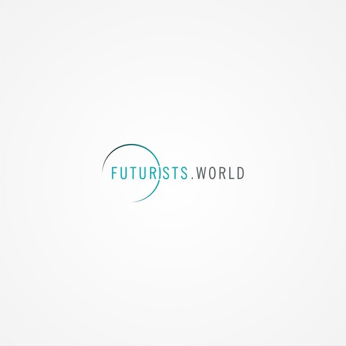 Futuristic design with the title 'Futurists World'