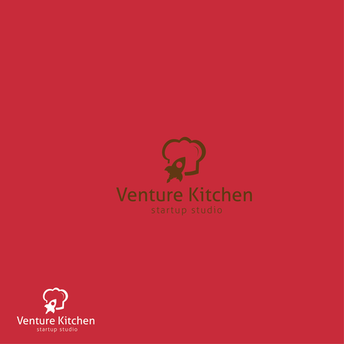 Venture logo with the title 'simple minimal logo'