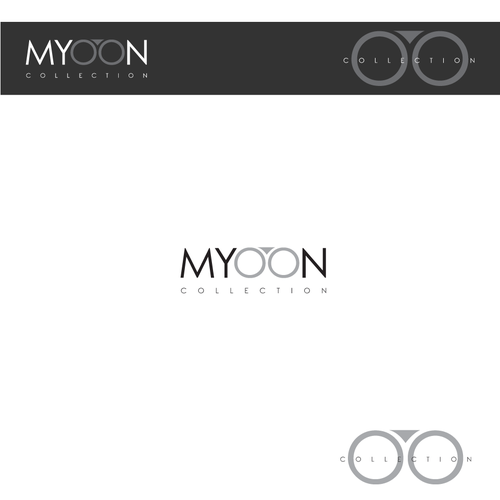 Sunglasses logo with the title 'MYOON'