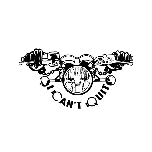Club t-shirt with the title 'i cant quit'