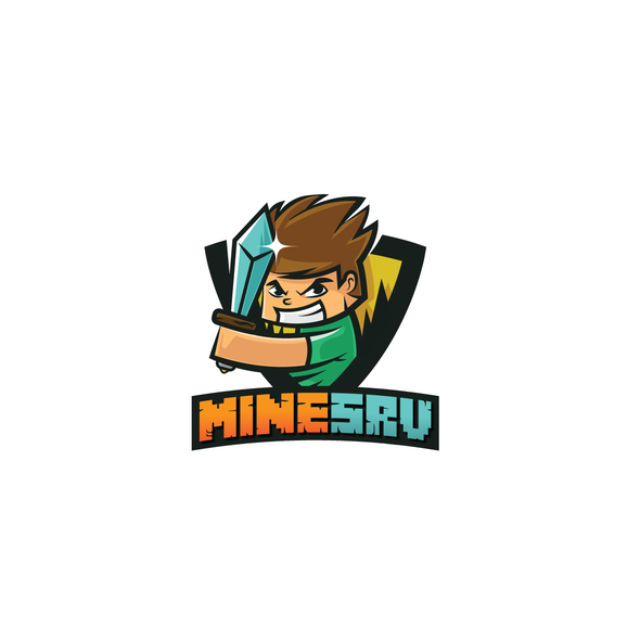 create a custom minecraft logo