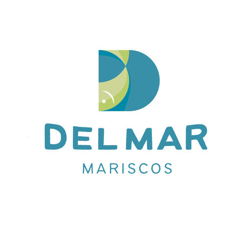 Seafood logo with the title '"Delmar" Concept'