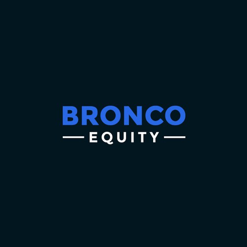 Equity logo with the title 'Bronco Equity'