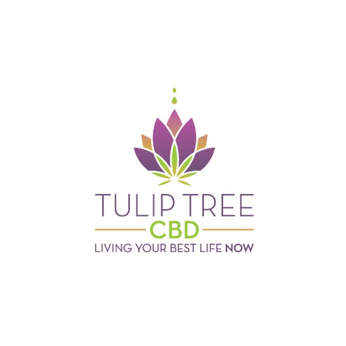 Hemp brand with the title 'Tulip Tree CBD'