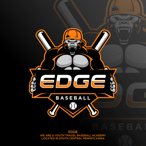 Baseball logo with the title 'EDGE'