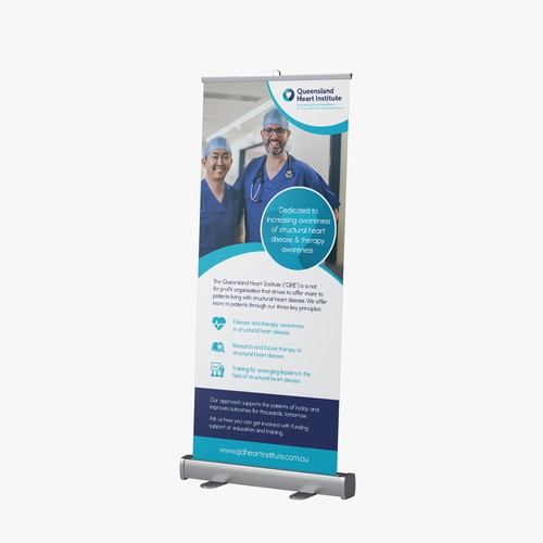 Display design with the title 'Banner Design'