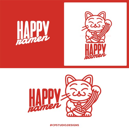 Ramen logo with the title 'SUPER LOGO : Ramen restaurant'