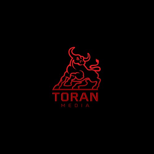 Bull logo with the title 'Toran Media'