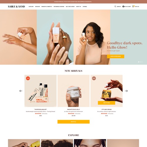 Cosmetics websites 92 Best Cosmetics Web Design Ideas 2024