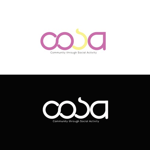 NGO design with the title 'Bold Logo for COSA (NGO)'