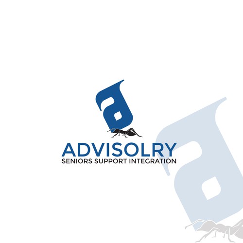 Ant design with the title 'Ant Logo'