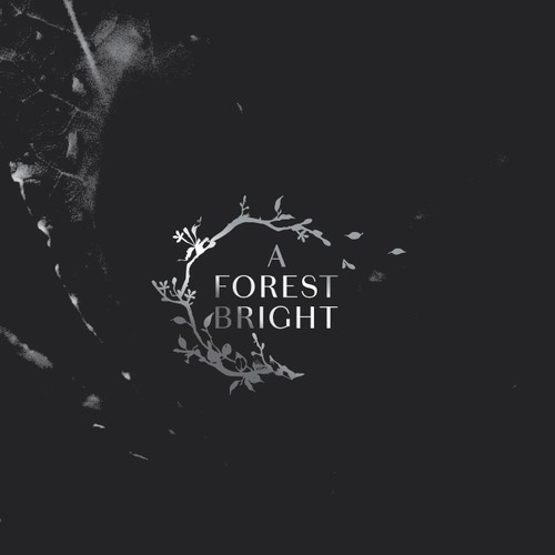 Flower shop logo with the title 'Logo design'