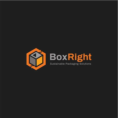 Environmental brand with the title 'Branding for Environmental Corrugated Box Company'