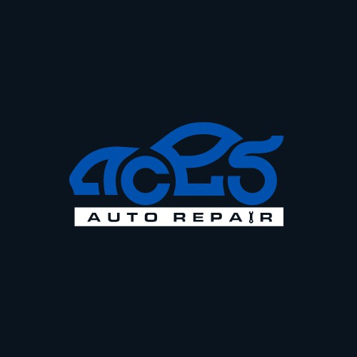 Car service logo with the title 'Playful Logo for Auto Repair Business'