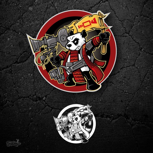 Warrior artwork with the title 'Chow Steadicam'