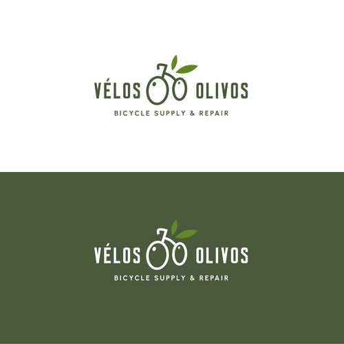 Imagine logo with the title 'Logo concept for bicycle supply and repair business'