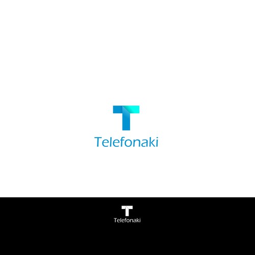 Telecommunications logo with the title 'T'