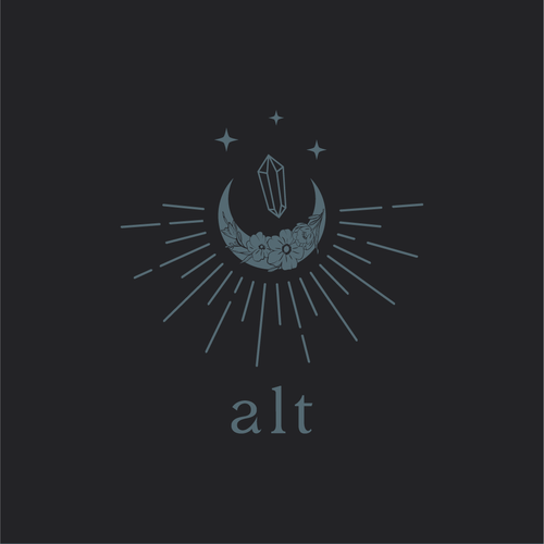 Astrology logo with the title 'Moody logo for a wedding hair and makeup artist'