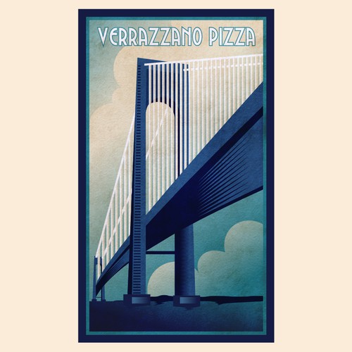 Restaurant brand with the title 'Italian Art Deco advertisement from 1918 to the 1940’s for inspiration'