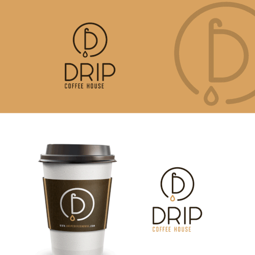 Logo on outlet coffee cups