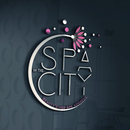 Spa design with the title 'Logo for spa center'