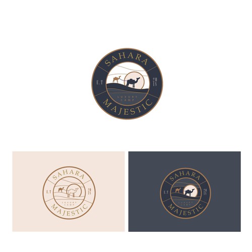 Camel logo with the title 'Logo Design '