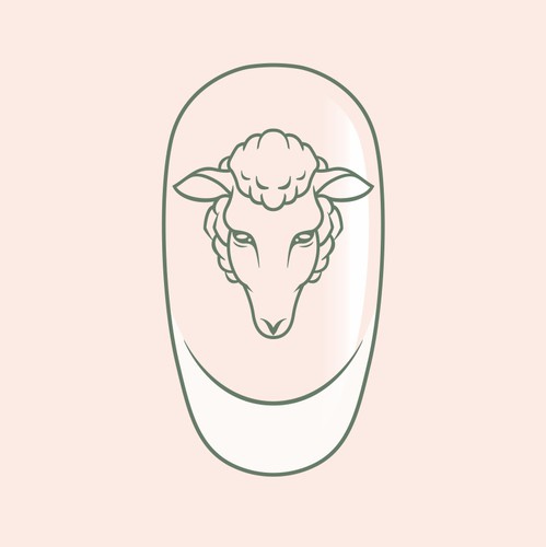 Nail design with the title 'New Brand for Strengthening Fingernails'