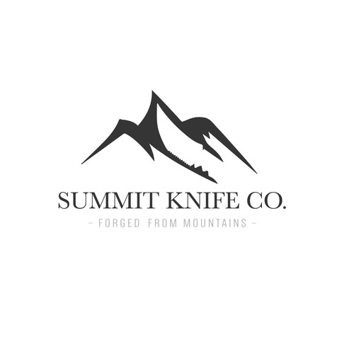 Summit logo with the title 'Logo for Knife company'
