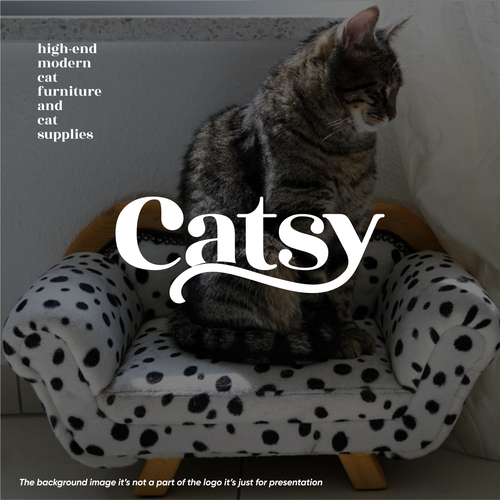 Furniture design with the title 'Catsy'
