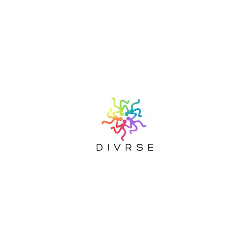 Diversity design with the title 'Diversity logo'
