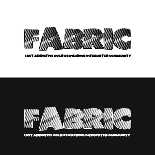 Fabric logo with the title 'Fabric - Logo '