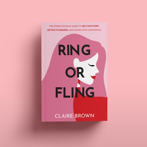 Girly book cover with the title 'Book Cover'