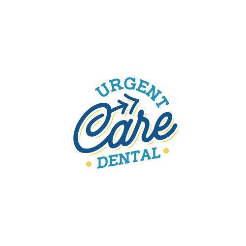 Lettering logo with the title 'Traditional Looking Logo for Dental Office'