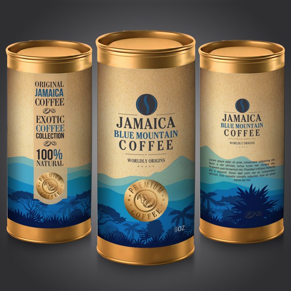 Can design with the title 'Package design'