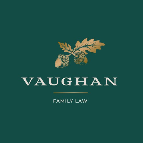 Couples design with the title 'Hand-drawn acorns logo for Family Law Firm'