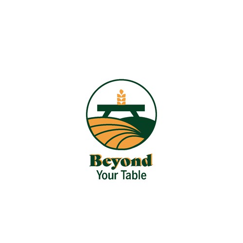 Foodie design with the title 'Bold logo concept for a agriculture blog'