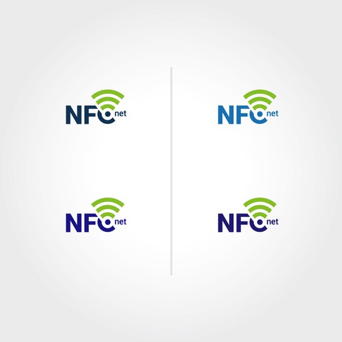 Communication logo with the title 'NFC'