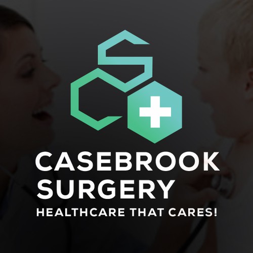 Medical practice logo with the title 'Modern logo for medical practice'