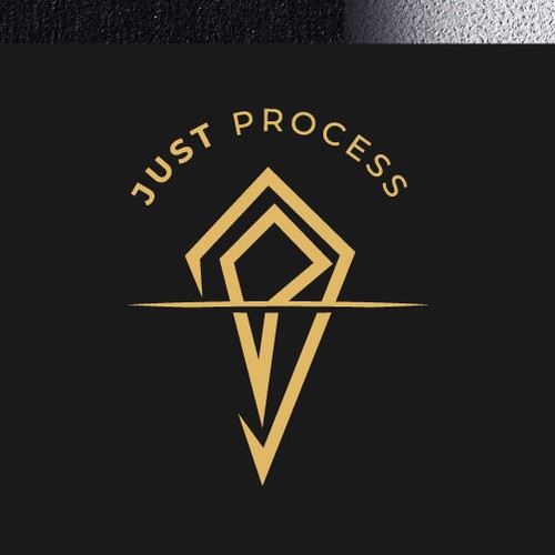 Community brand with the title 'Logo & Brand Identity for Just Process'