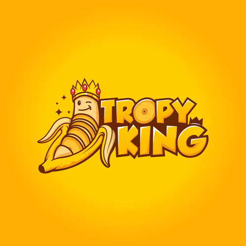 Banana logo with the title 'TROPY KING'
