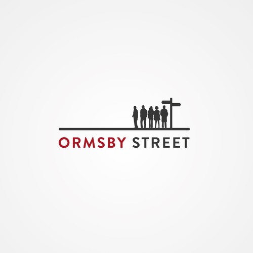 People logo with the title 'Logo Design Ormsby Street'