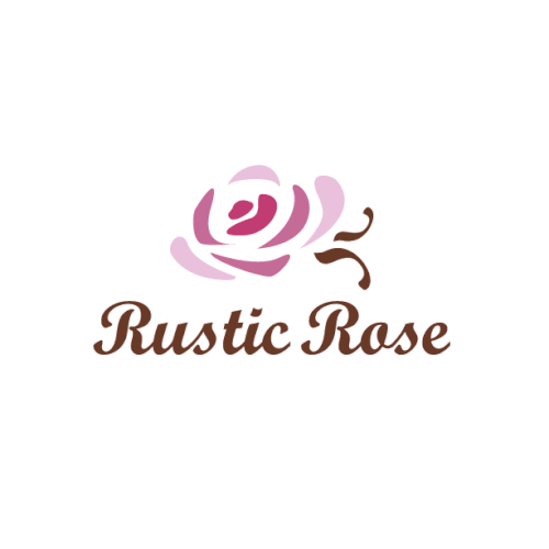 Rust design with the title 'Rustic Rose'
