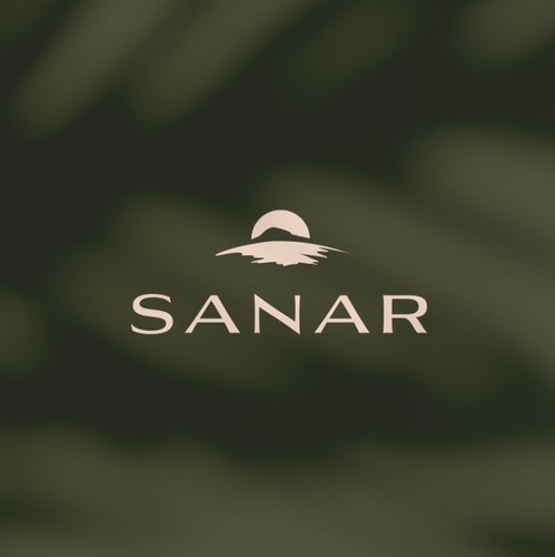 Earthy design with the title 'Sanar'