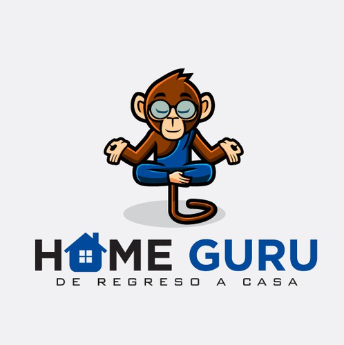 Character logo with the title 'Home Guru'
