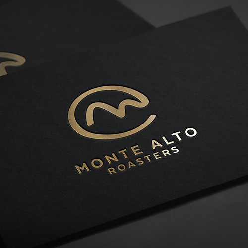 Clean brand with the title 'Logo for a coffee roaster.'