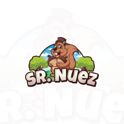 Squirrel logo with the title 'Sr. Nuez'