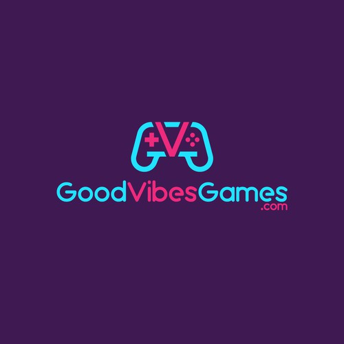 Controller design with the title 'Game Logo'