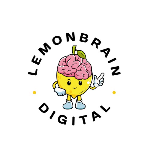 Lemon logo with the title 'Lemon Brain Character'